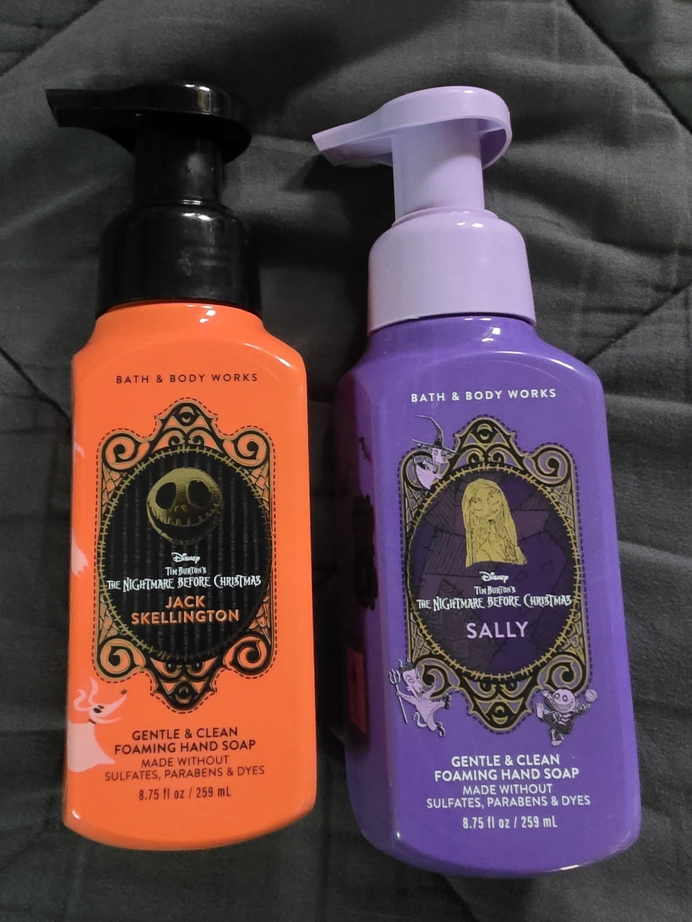 Bath & Body Works Gentle & Clean Foaming Hand Soap - Jack Skellington Orange